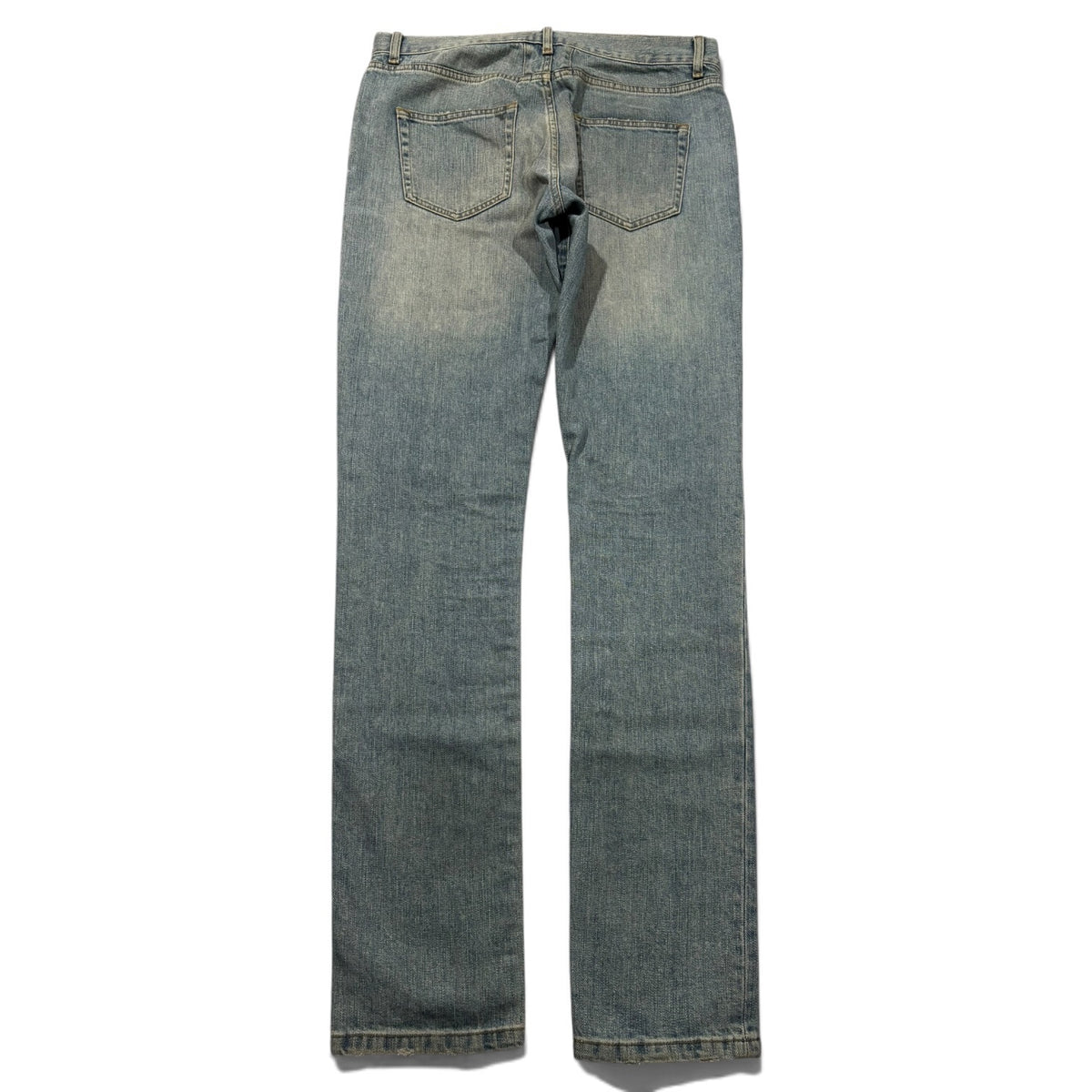 Saint Laurent AW15 Mudwash Knee Slit D02 Denim