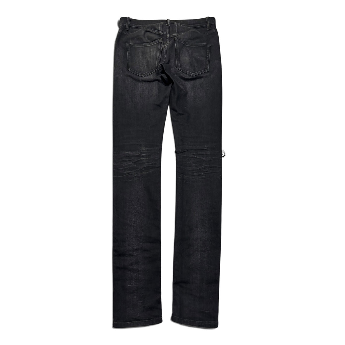 Saint Laurent AW16 Knee Rip D02 Denim