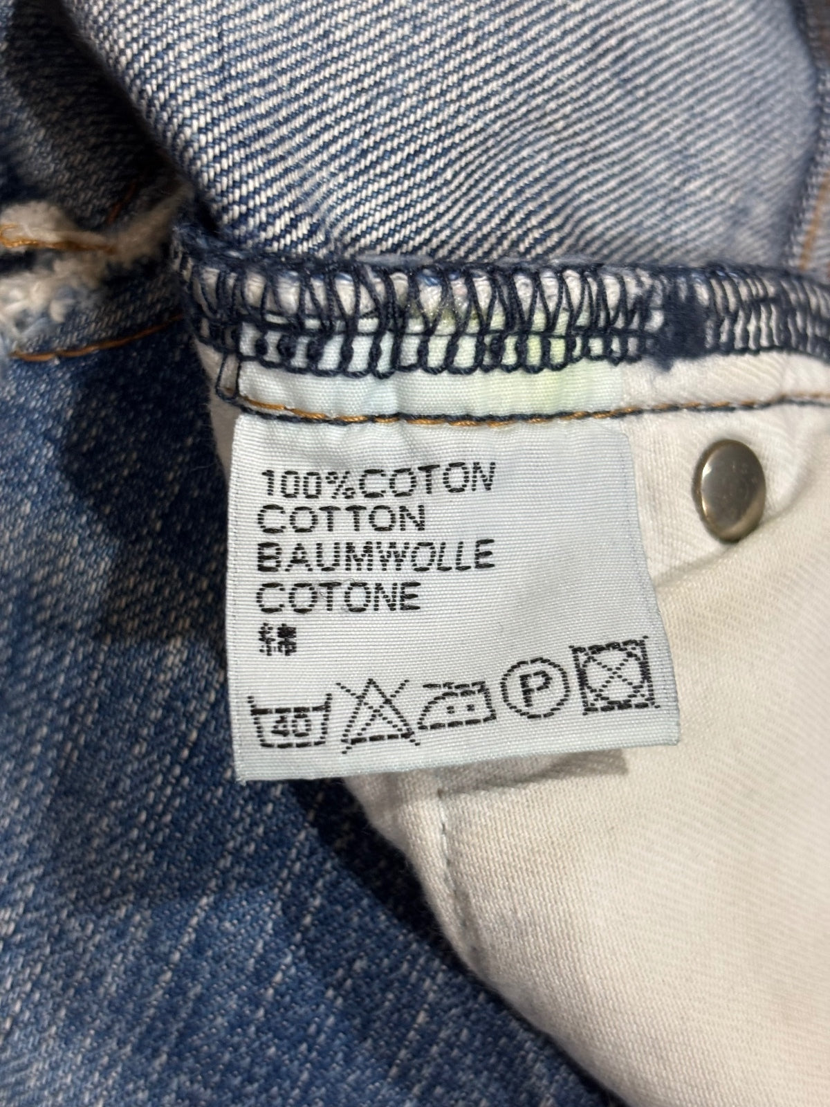 Dior Homme SS06 Clawmark Denim