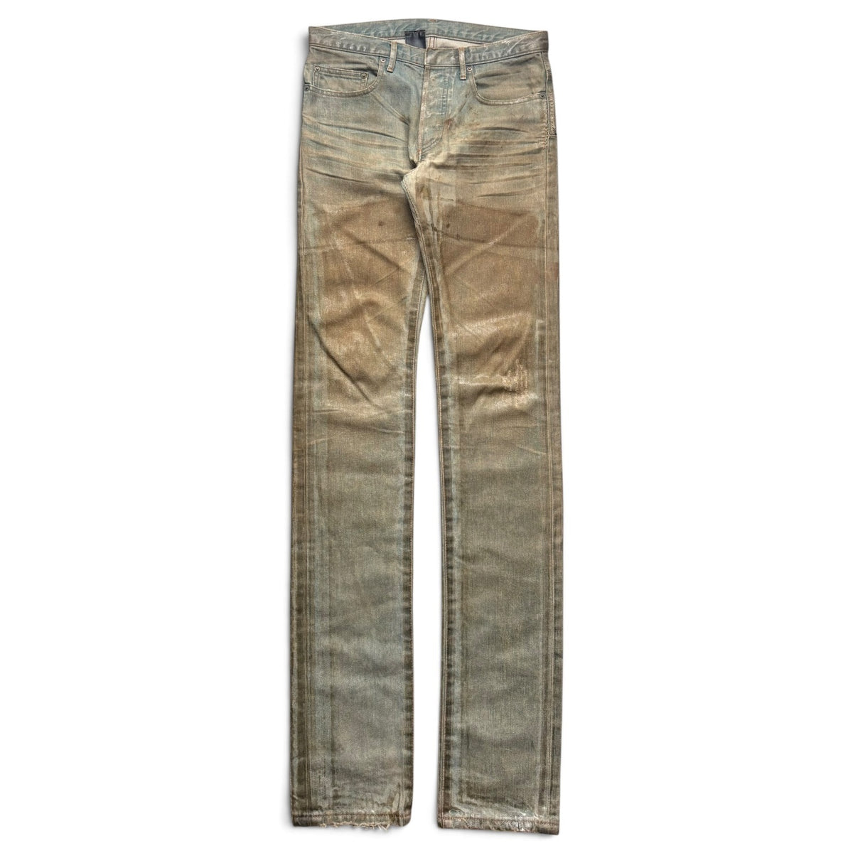 Dior Homme SS04 Waxed Bleu Claire Denim