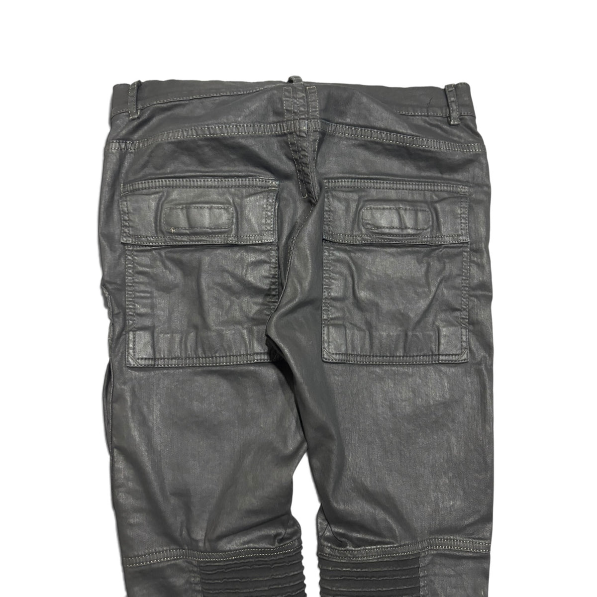 Rick Owens DRKSHDW FW16 Black Wax Memphis Denim