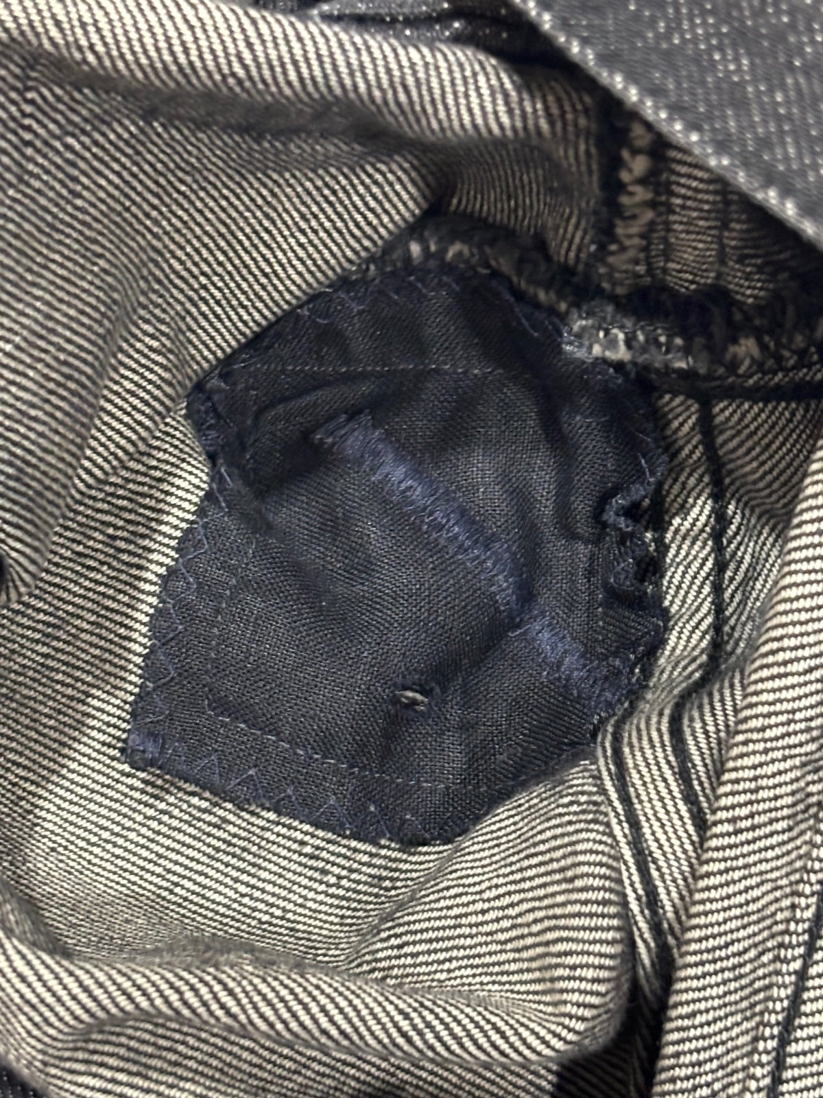 Dior Homme AW06 Black Clawmark Denim