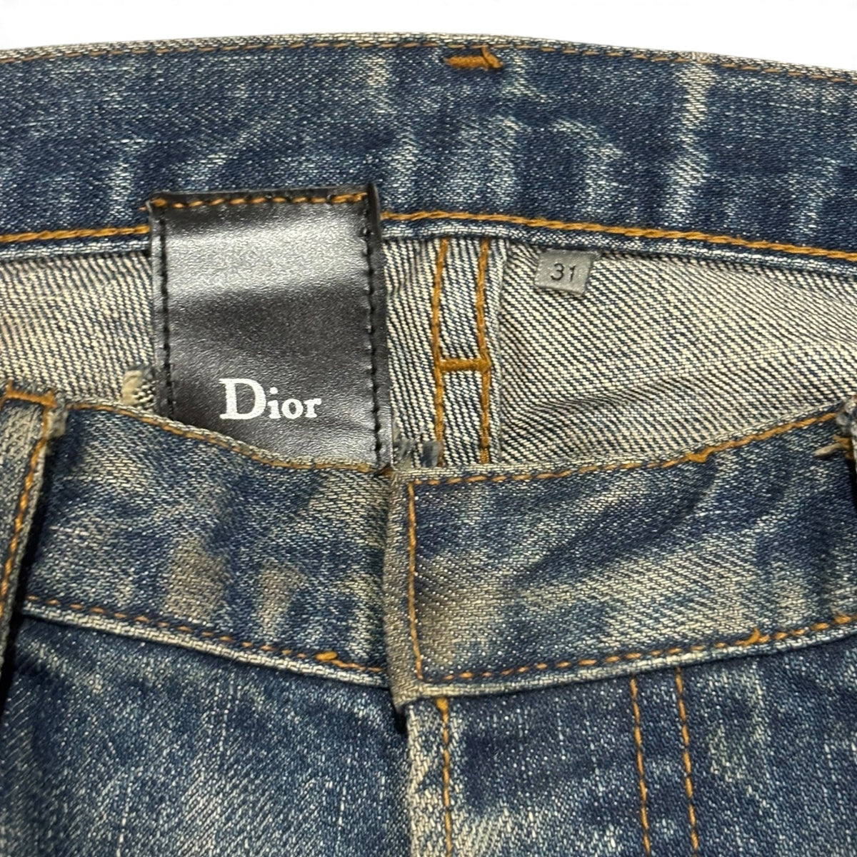 Dior Homme AW05 Blue Clawmark Denim