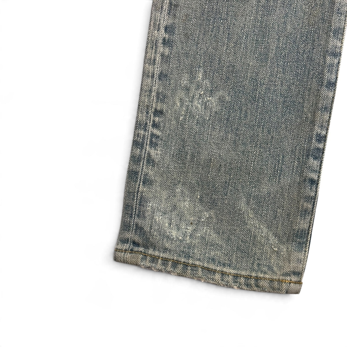 Saint Laurent FW14 Sandwash Crash Denim