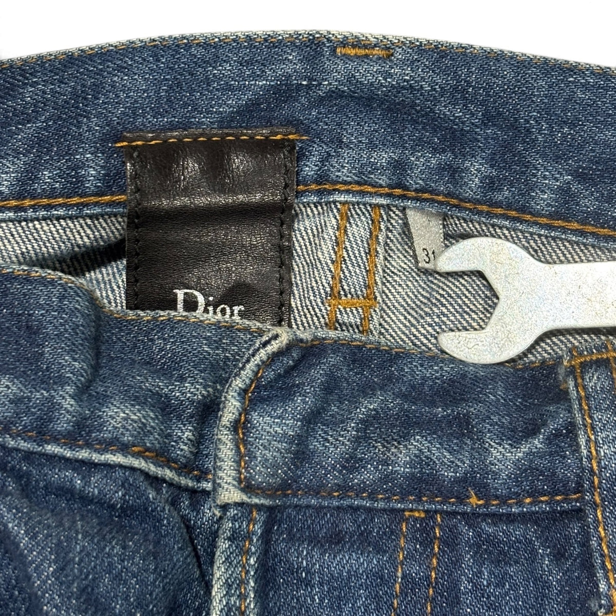 Dior Homme AW06 Blue Clawmark Denim