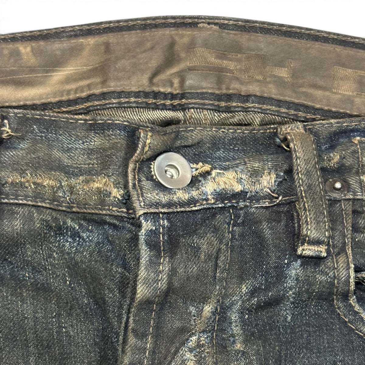 Rick Owens FW08 Stag Clawmark Denim