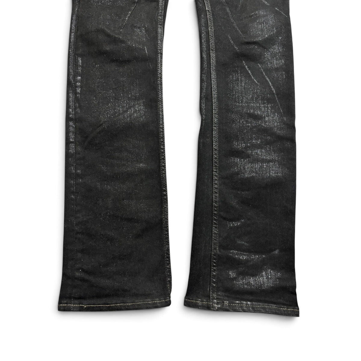 Rick Owens DRKSHDW FW21 Foil Wax Detroit Cuts
