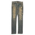Saint Laurent FW14 Crash Denim