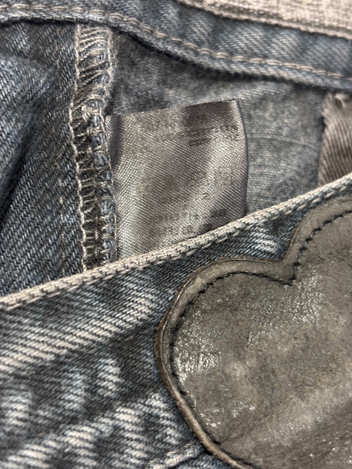 Number (N)ine SS07 Mudwash Denim
