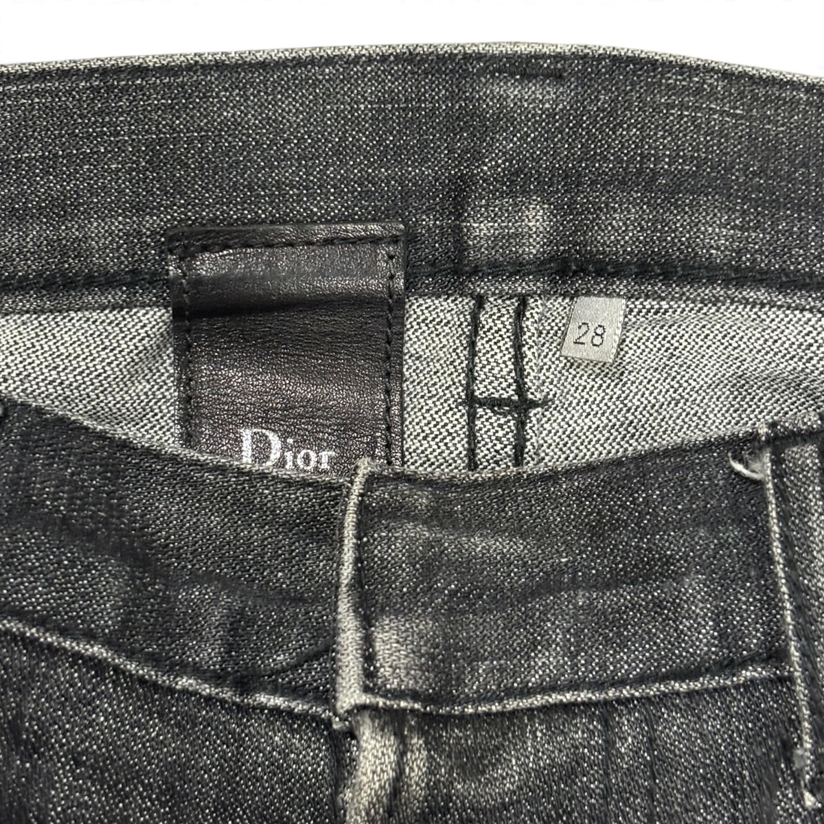 Dior Homme AW06 Grey Stretch Denim