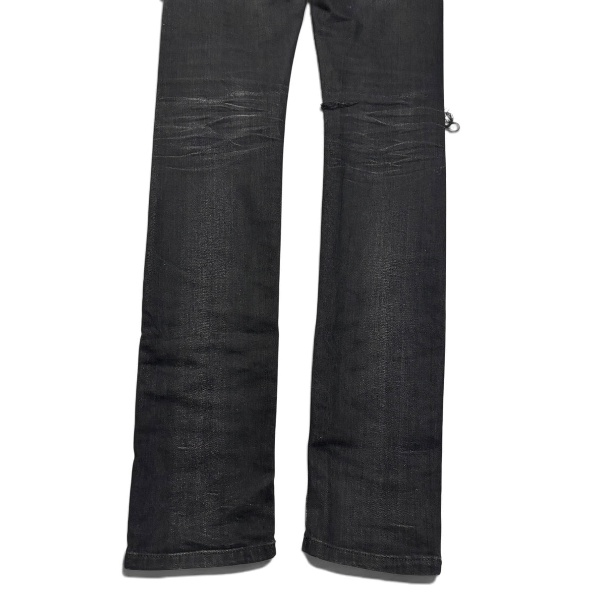 Saint Laurent AW16 Knee Rip D02 Denim