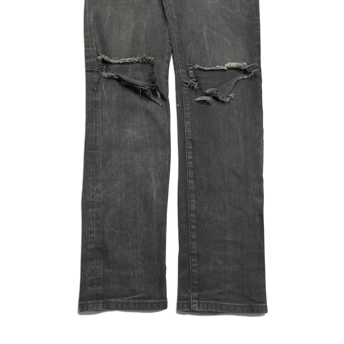 Saint Laurent D02 Knee Slit Denim Jeans