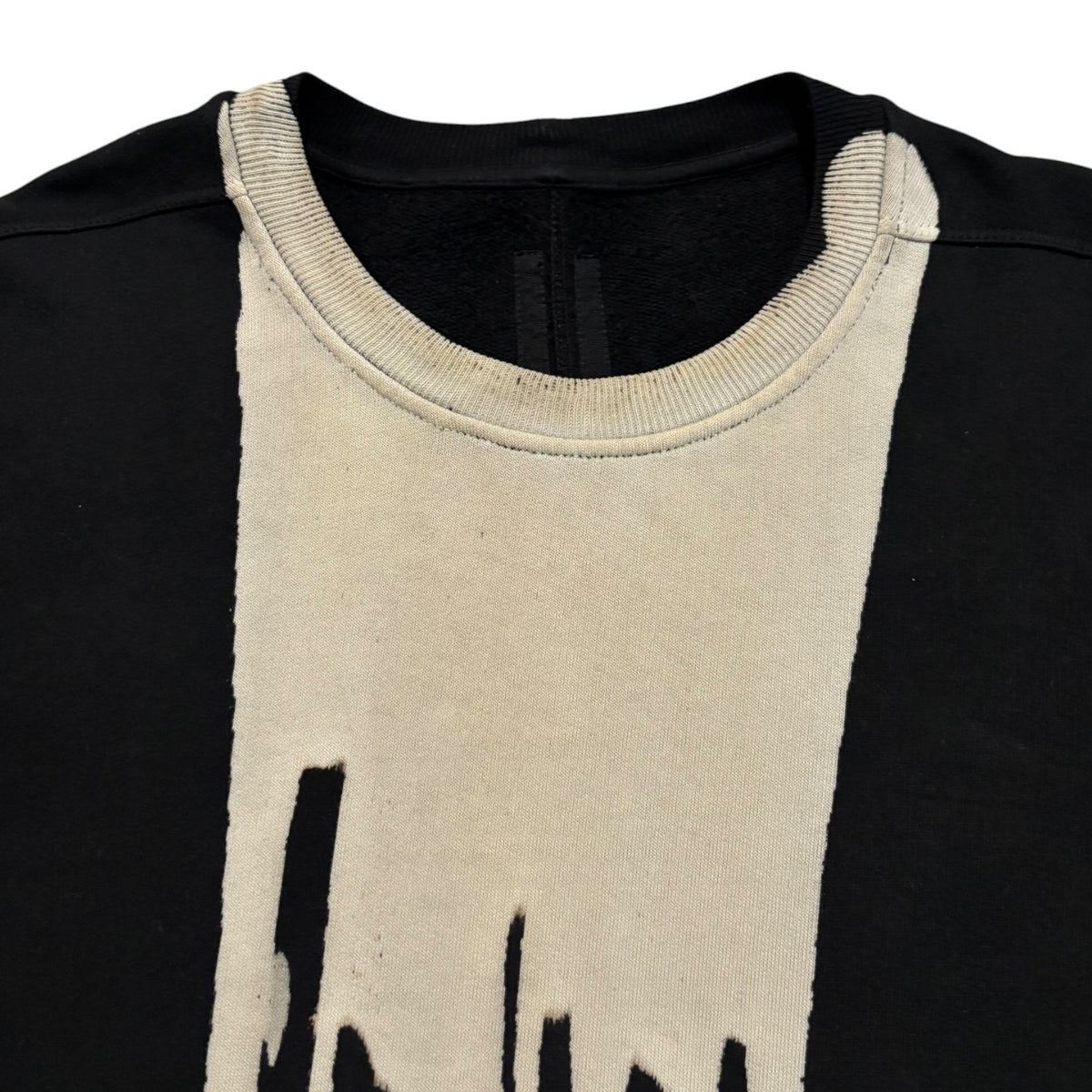 Rick Owens DRKSHDW Bleach Vomit Sweater