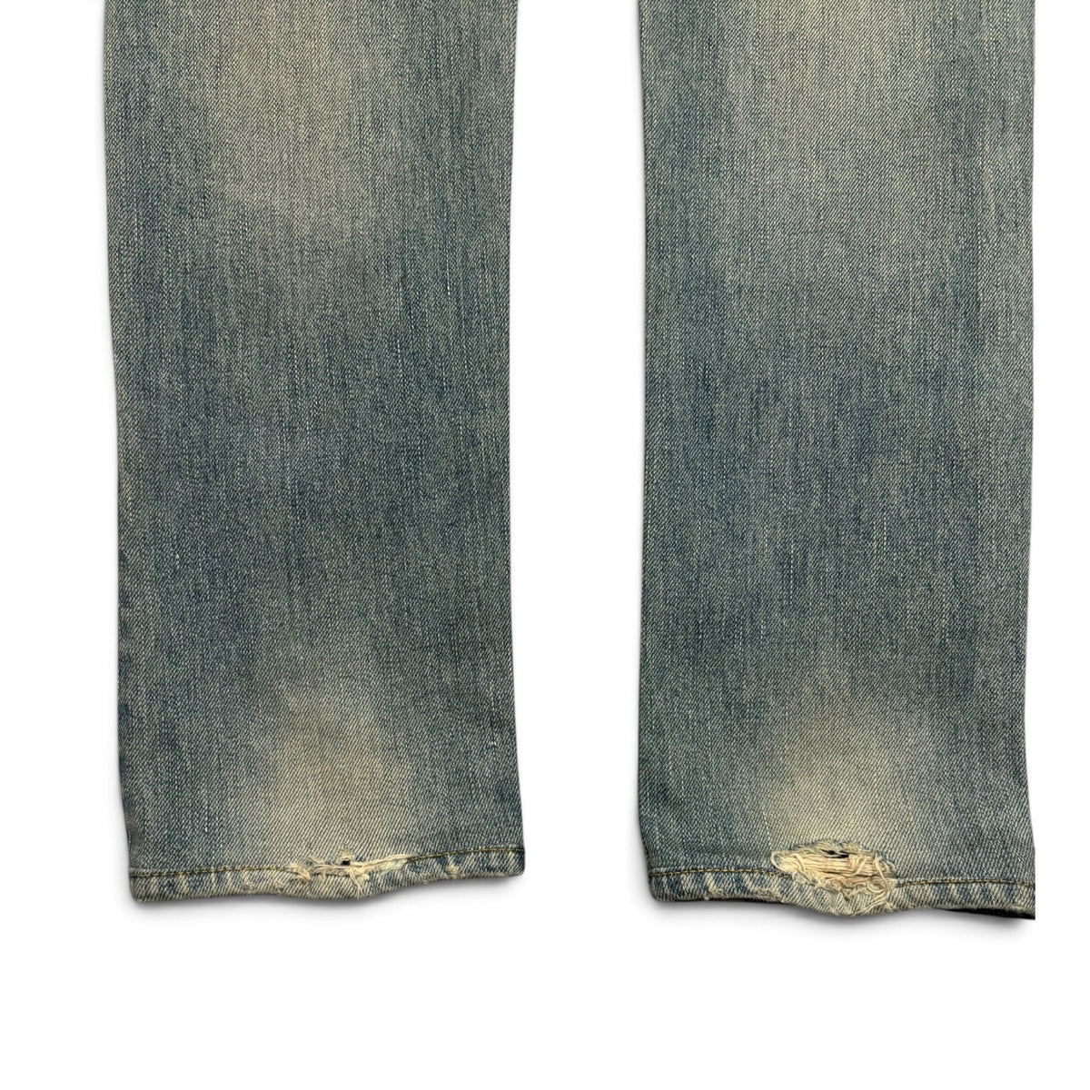 Saint Laurent FW14 Crash Denim