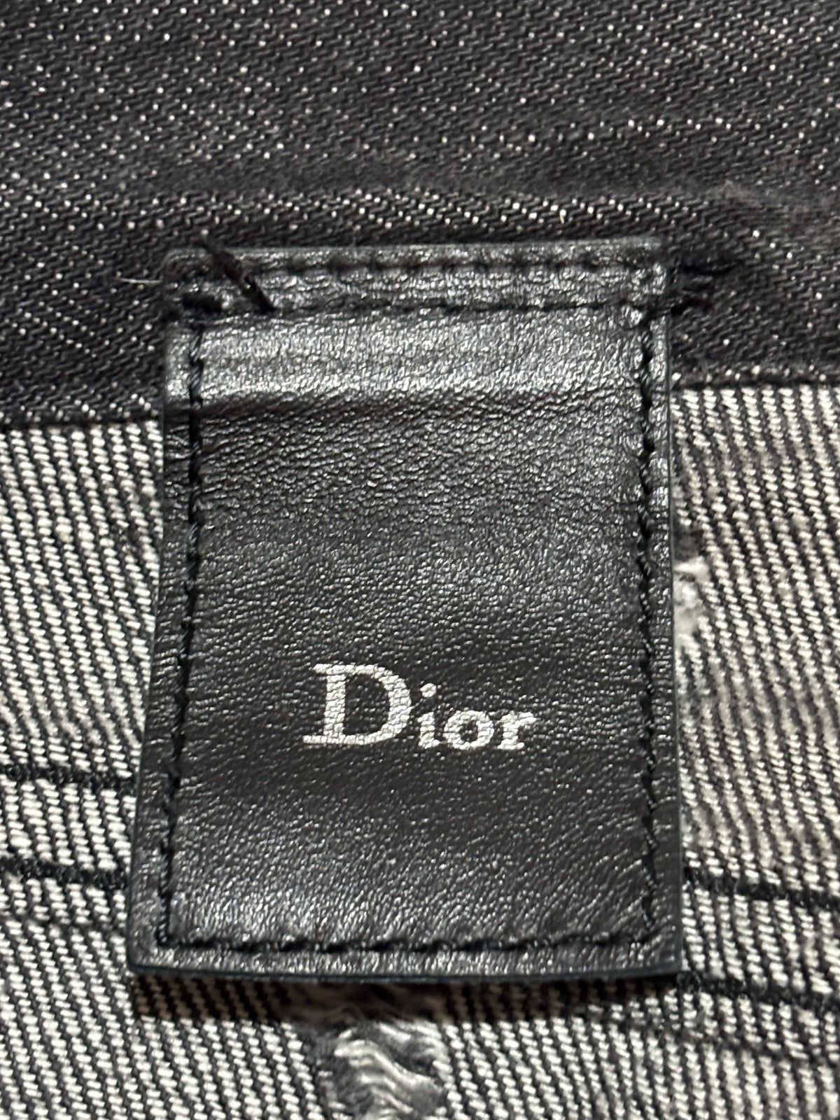 Dior Homme SS04 Strip Denim
