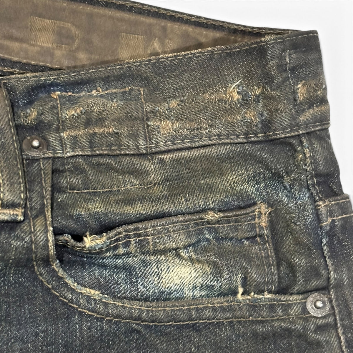 Rick Owens FW08 Stag Clawmark Denim