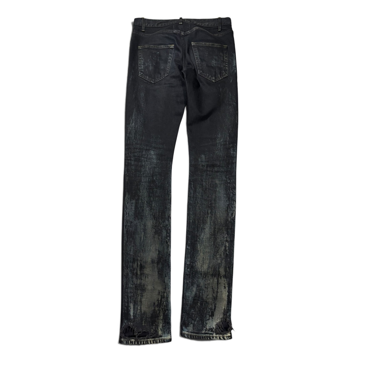 Saint Laurent AW14 Oil Spill D02 Denim