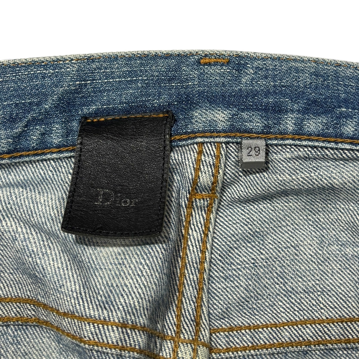 Dior Homme Blue Clawmark Denim