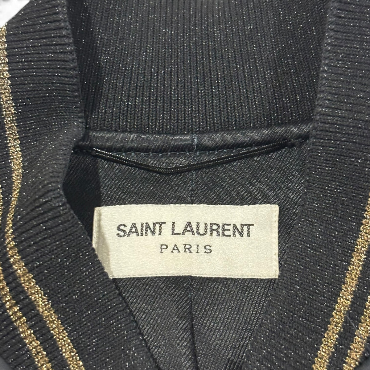Saint Laurent AW16 Hollywood Palladium Teddy Jacket