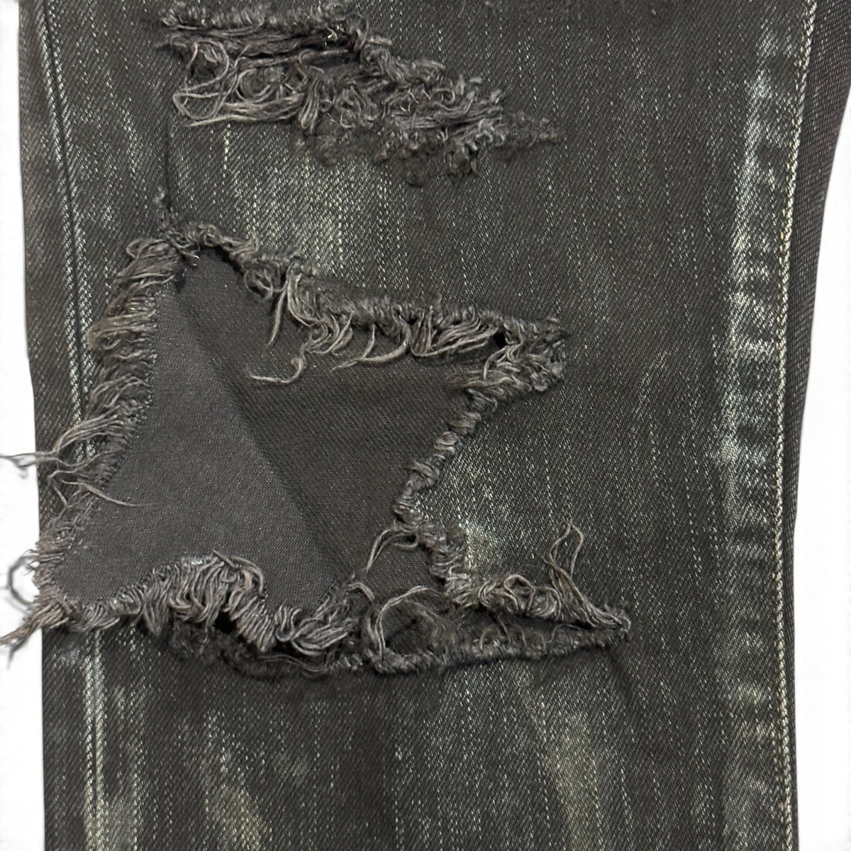 Saint Laurent AW14 Oil Spill Denim