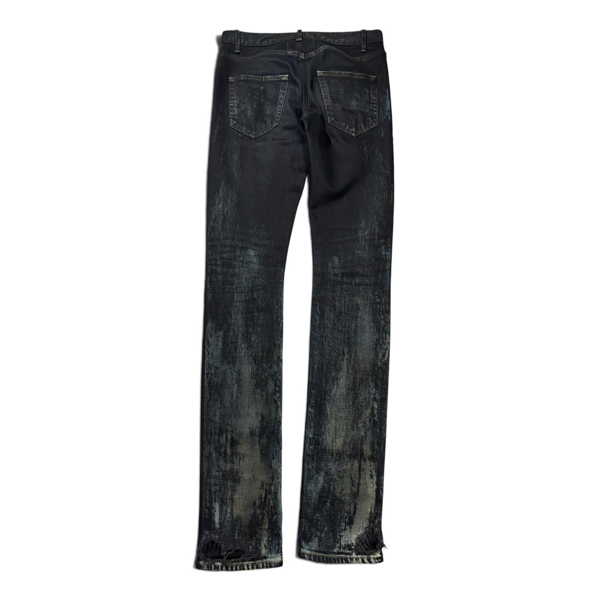 Saint Laurent AW14 Oil Spill D02 Denim