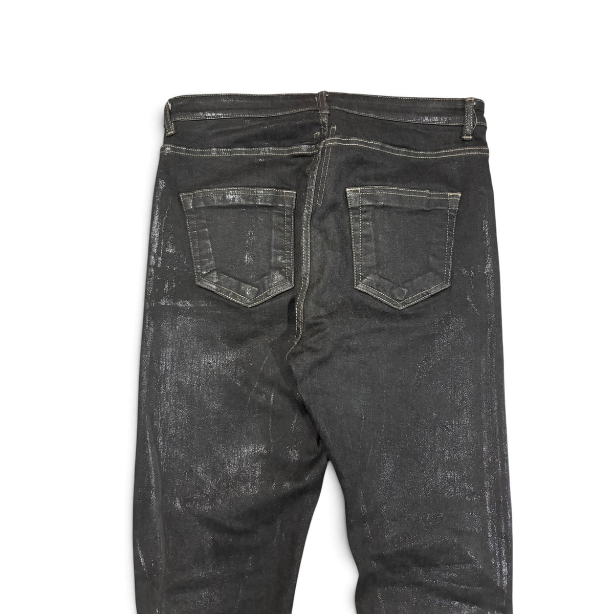 Rick Owens DRKSHDW FW21 Foil Wax Detroit Cut