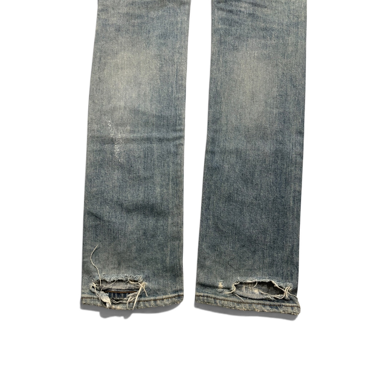 Saint Laurent AW15 Crash Denim