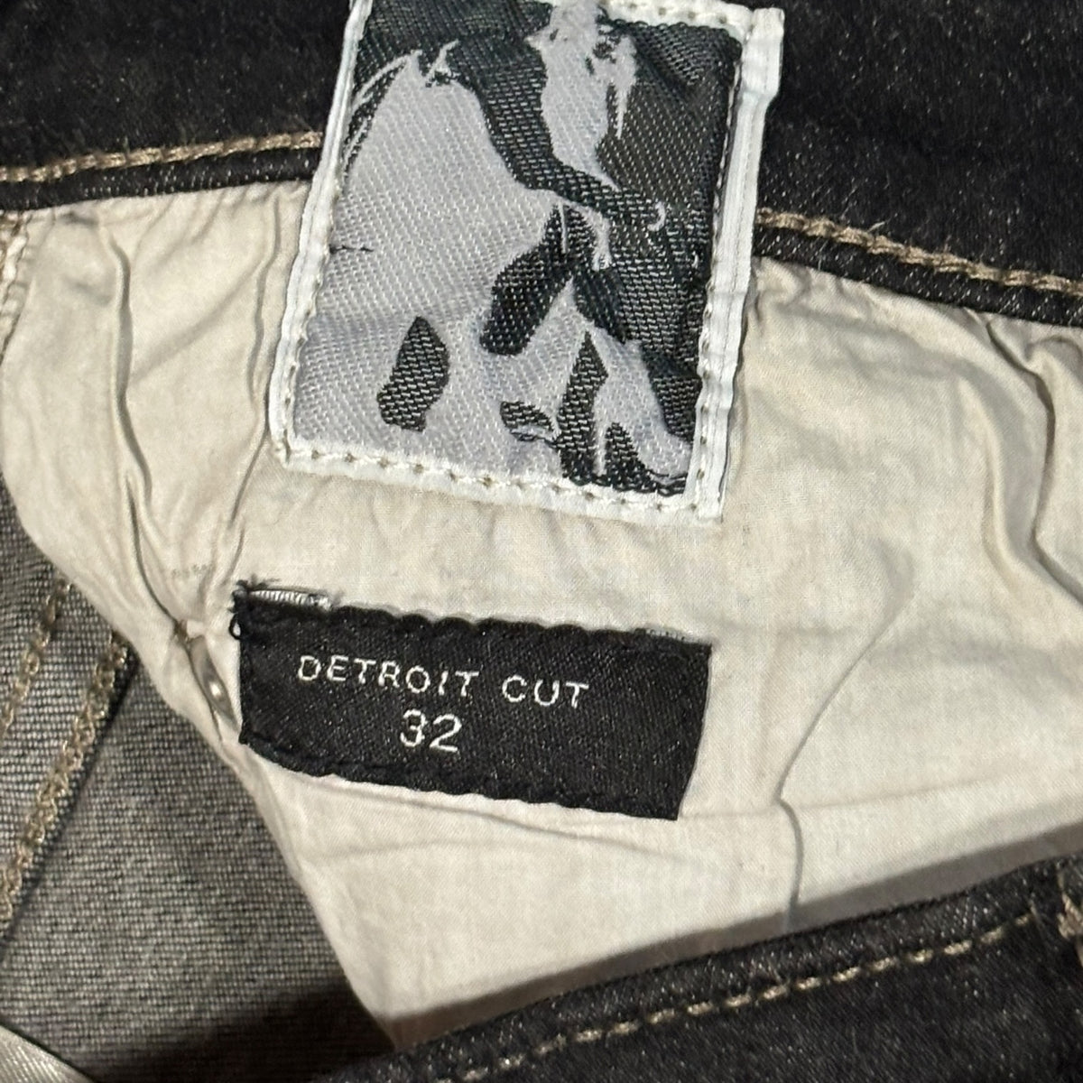 Rick Owens DRKSHDW FW21 Foil Wax Detroit Cut