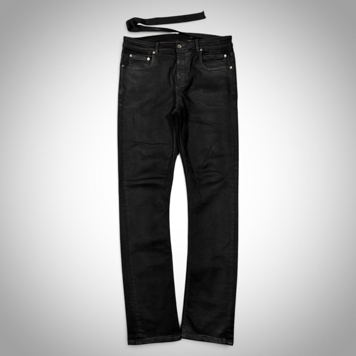 Rick Owens DRKSHDW SS23 Black Waxed Detroit Cut – Creekrack