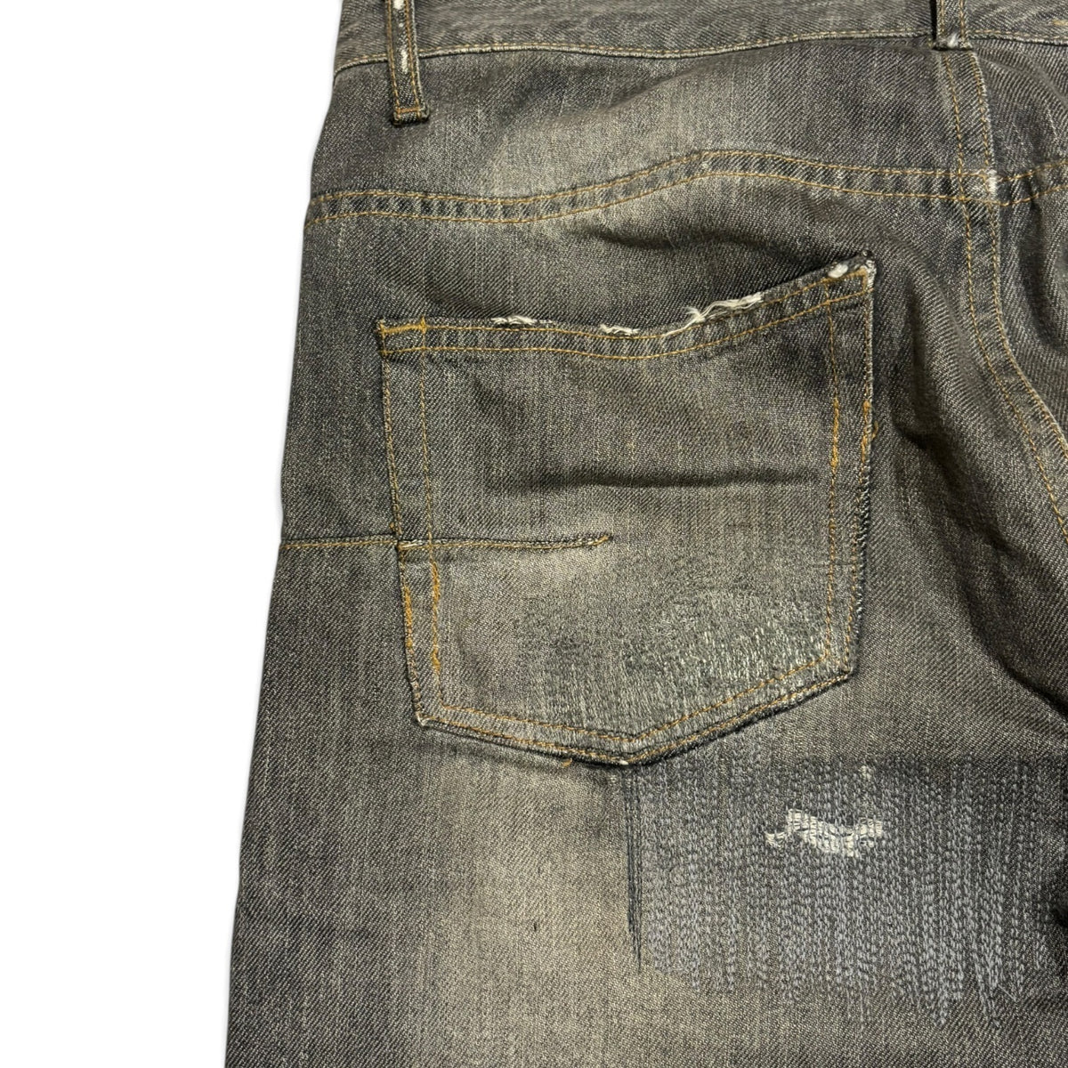 Dior Homme SS06 Grey Distressed Denim