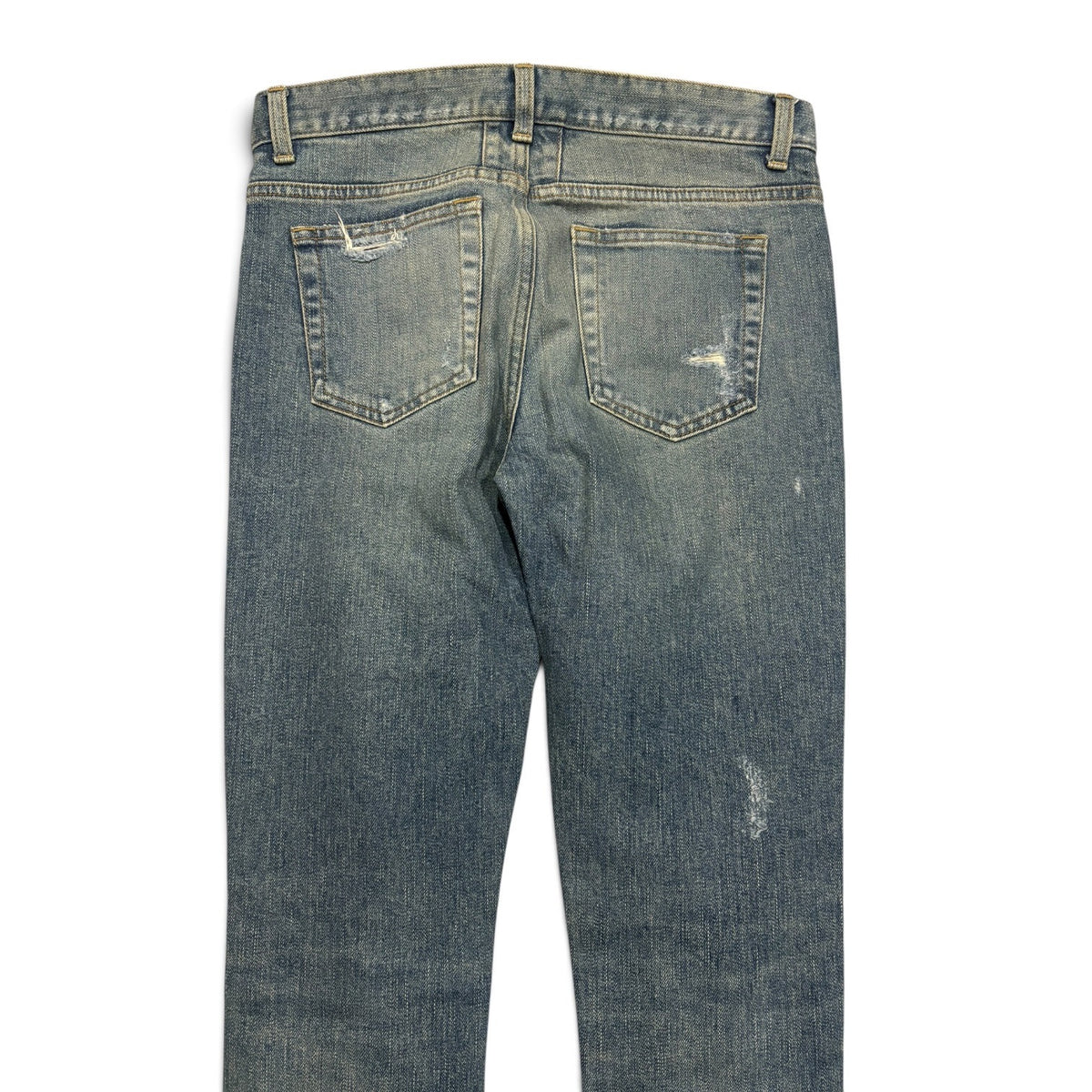 Saint Laurent AW15 Crash Denim