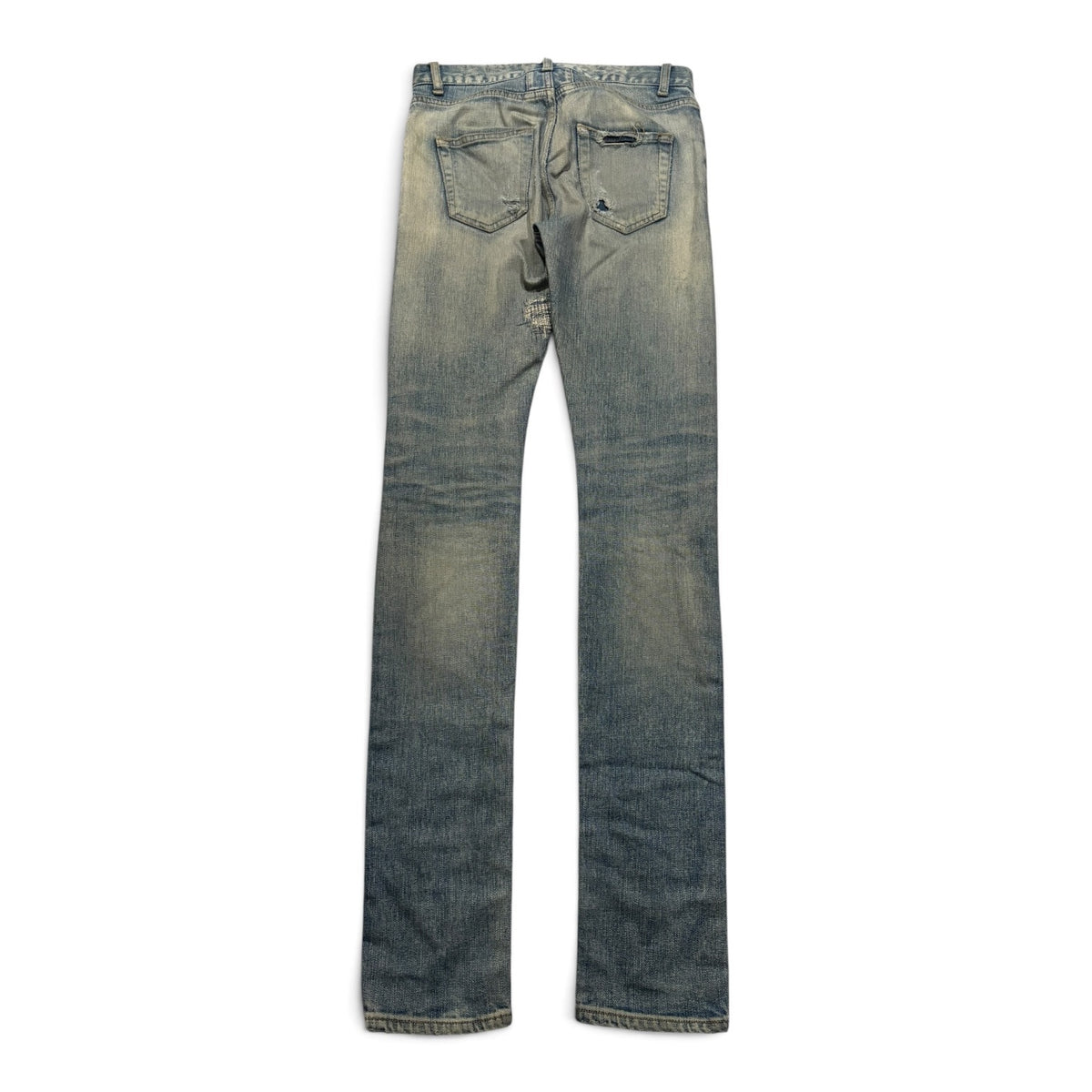 Saint Laurent Repaired Crash Denim
