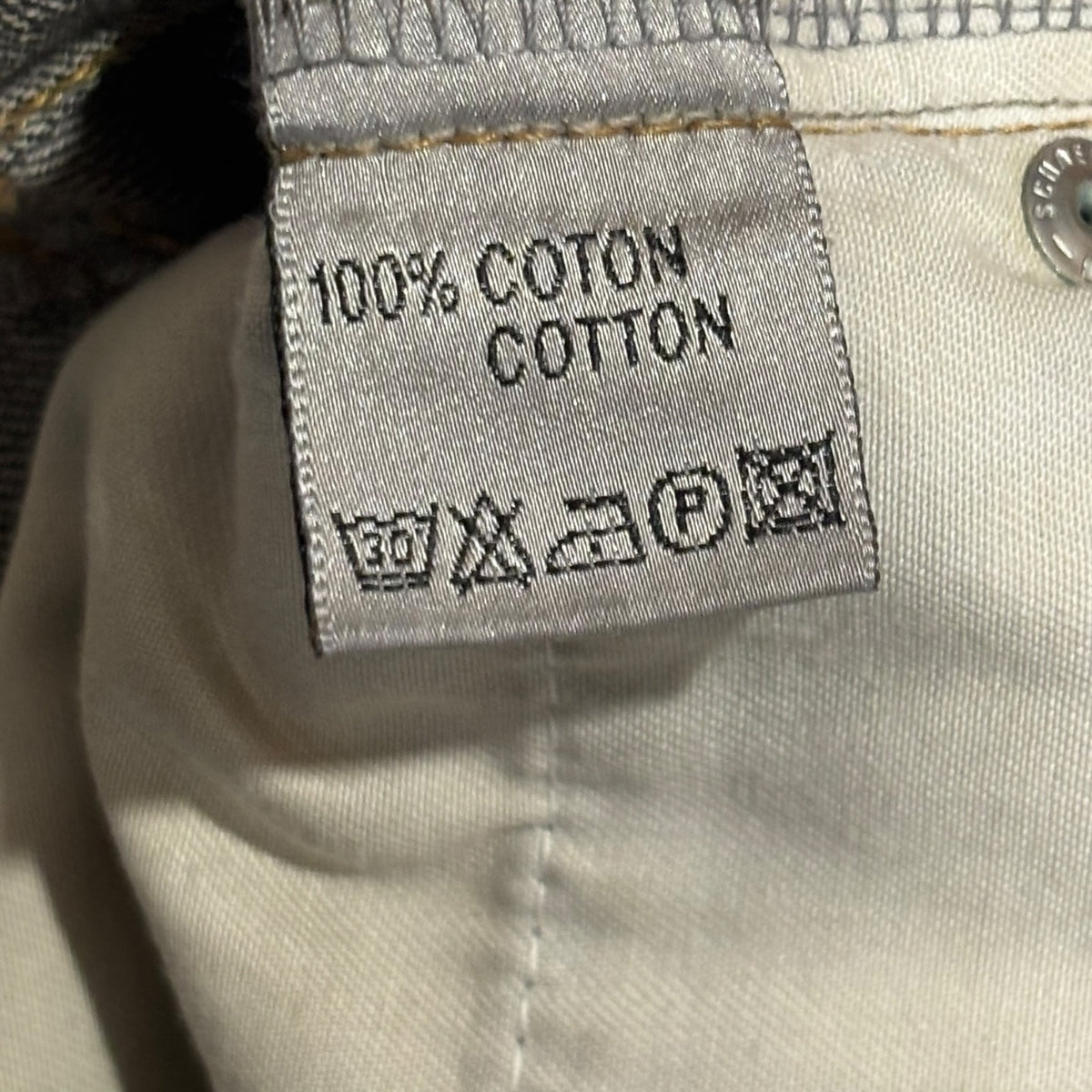 Dior Homme SS06 Grey Distressed Denim