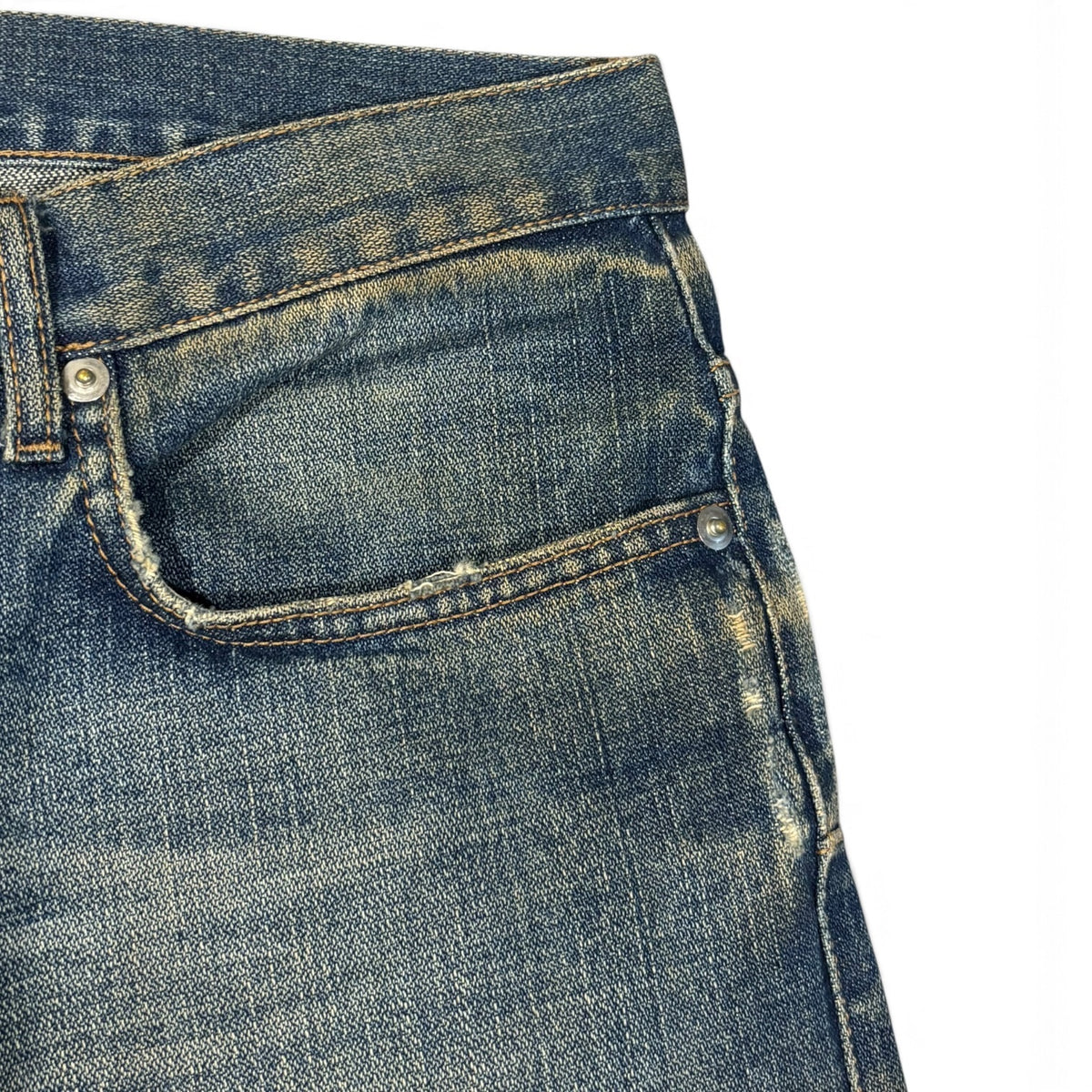 Dior Homme AW04 Rust Denim