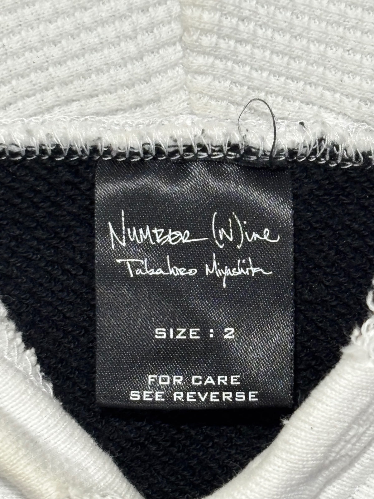 Number (N)ine AW05 Fender Hoodie