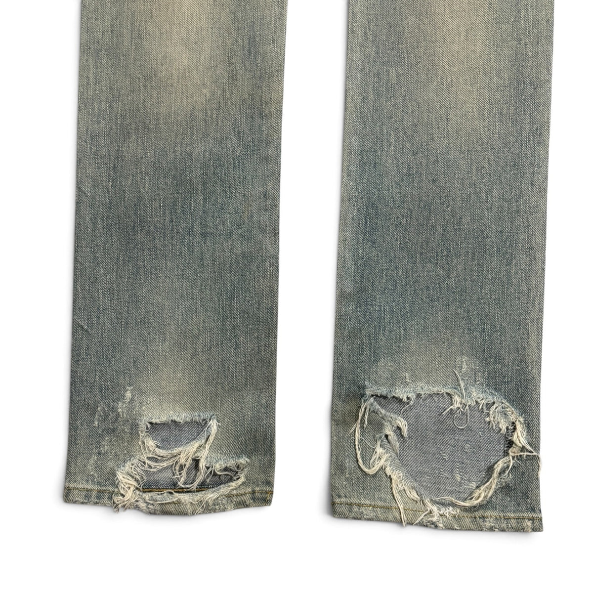 Saint Laurent FW14 Sandwash Crash Denim