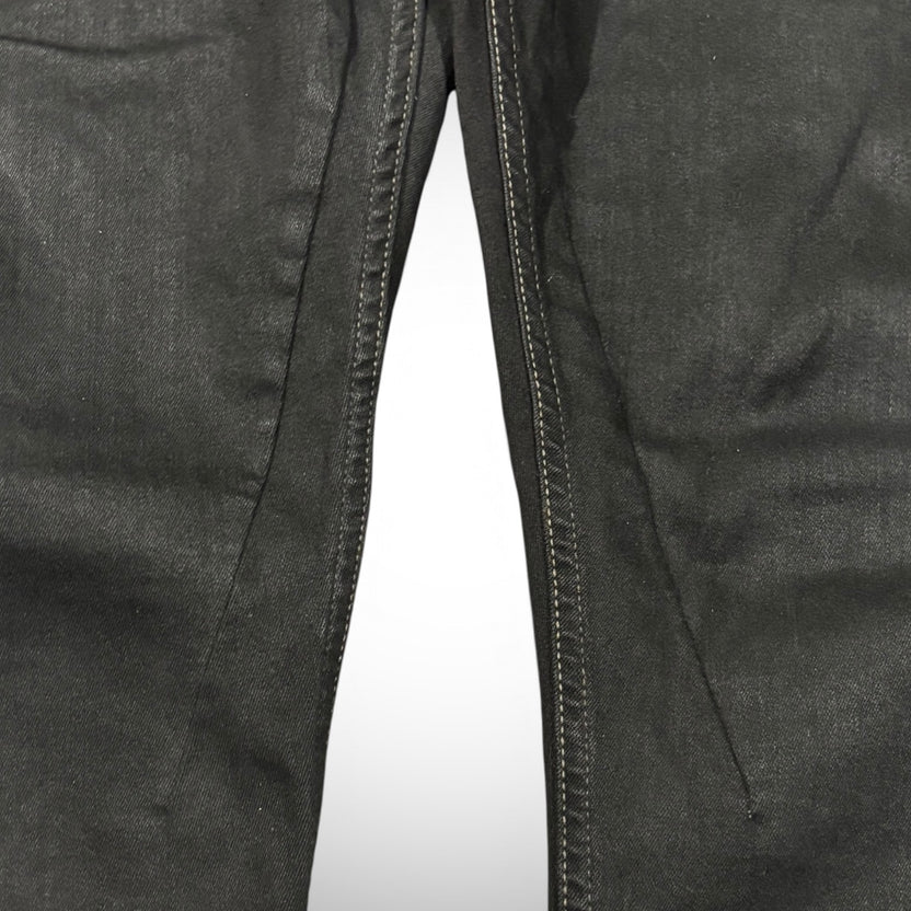 Rick Owens DRKSHDW SS23 Black Waxed Detroit Cut – Creekrack