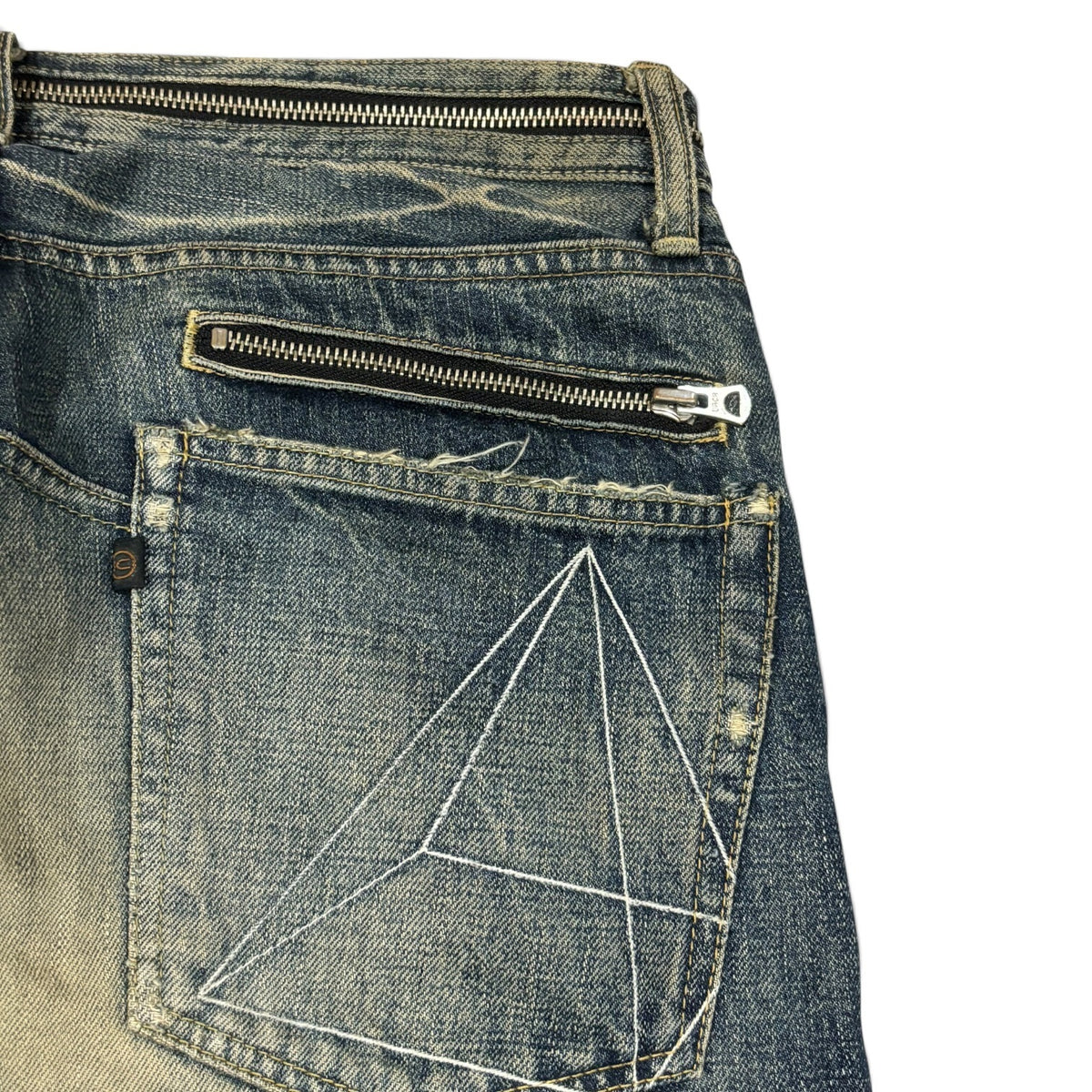 Undercover SS07 Chaos Zipper Denim