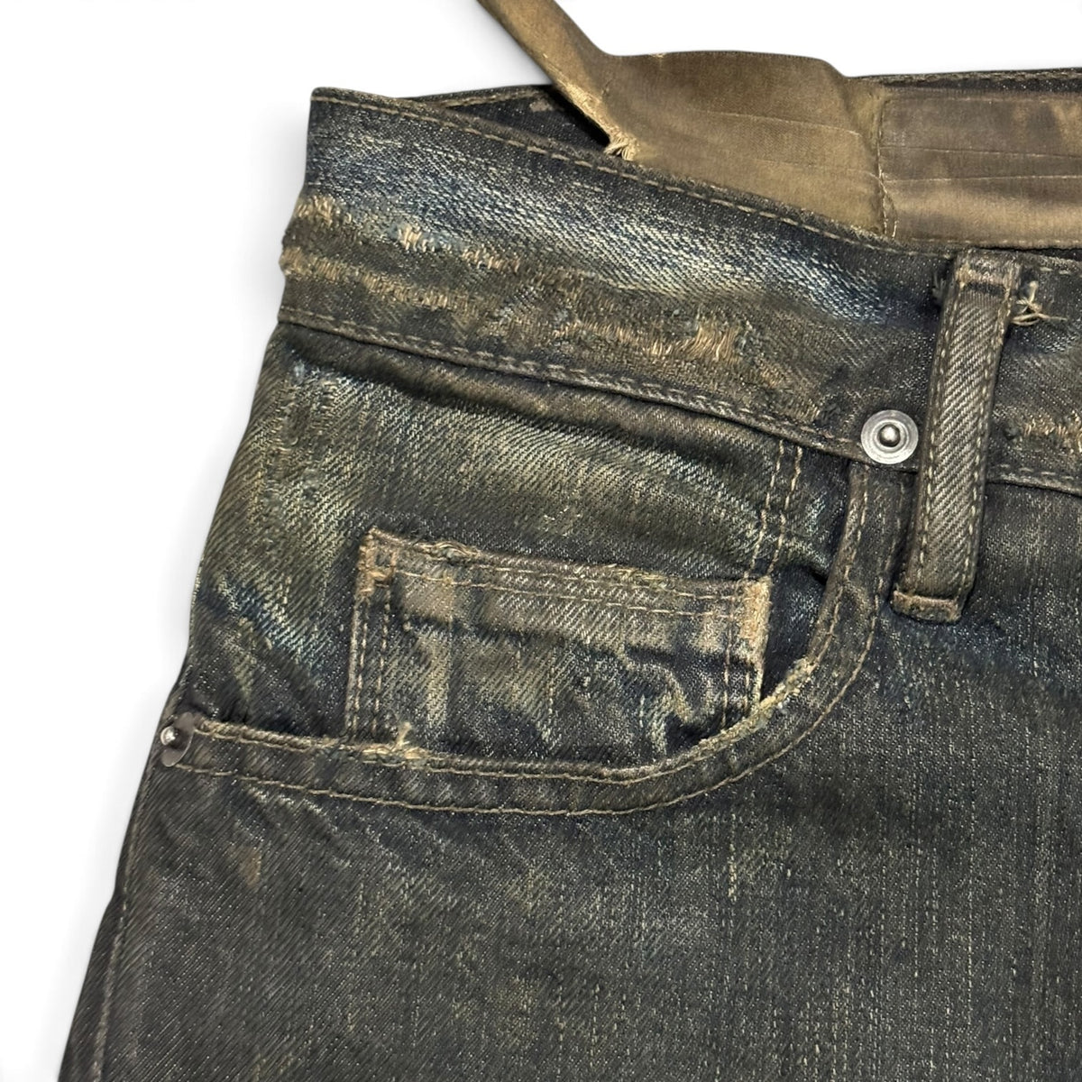 Rick Owens FW08 Stag Clawmark Denim