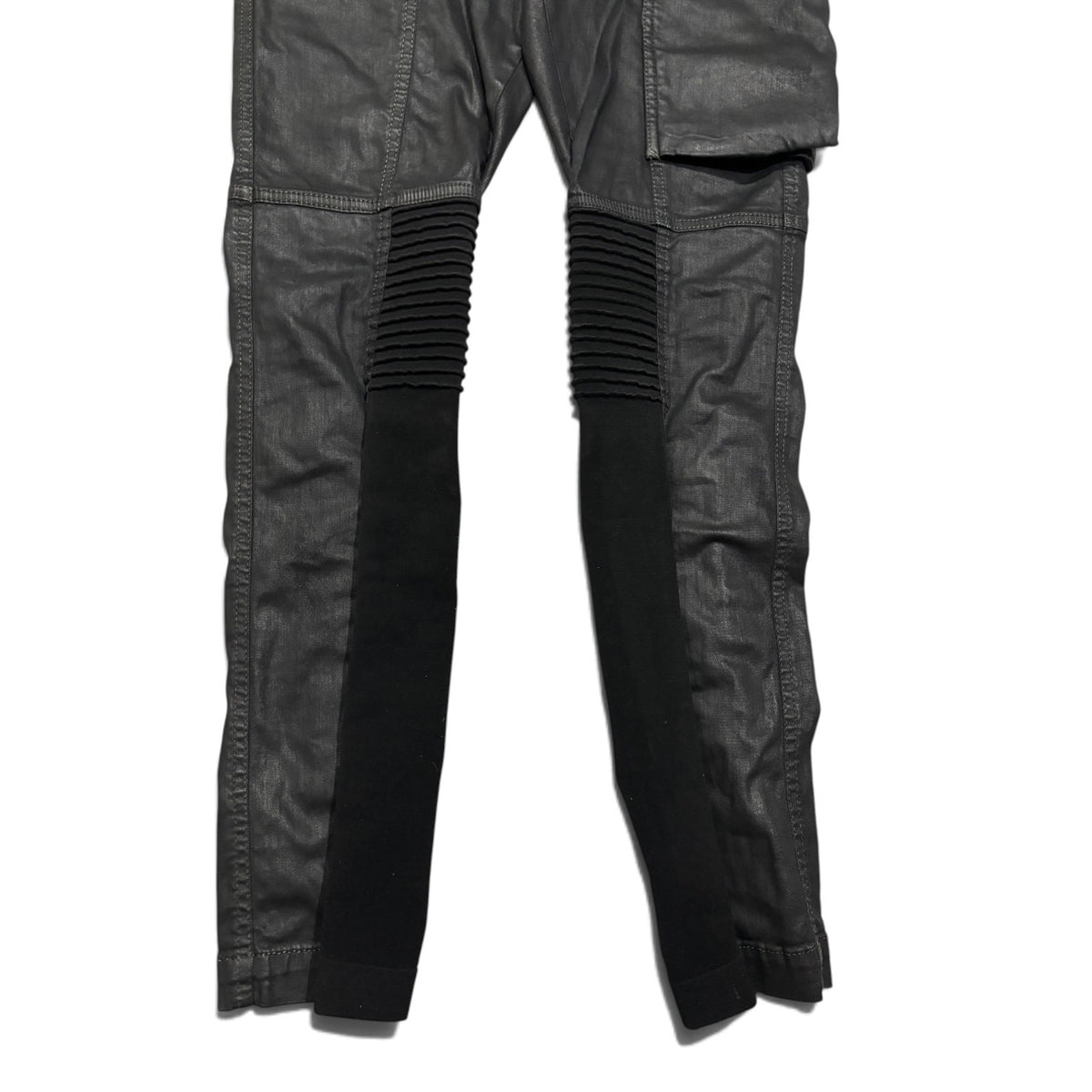 Rick Owens DRKSHDW FW16 Black Wax Memphis Denim