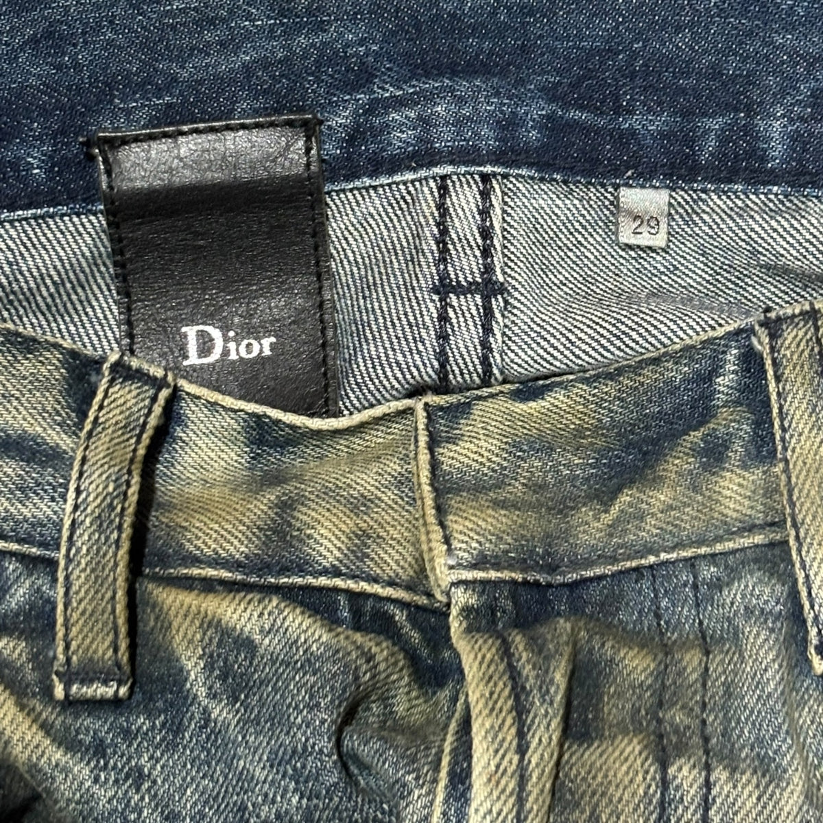 Dior Homme SS11 Oil Dirt Wash Denim