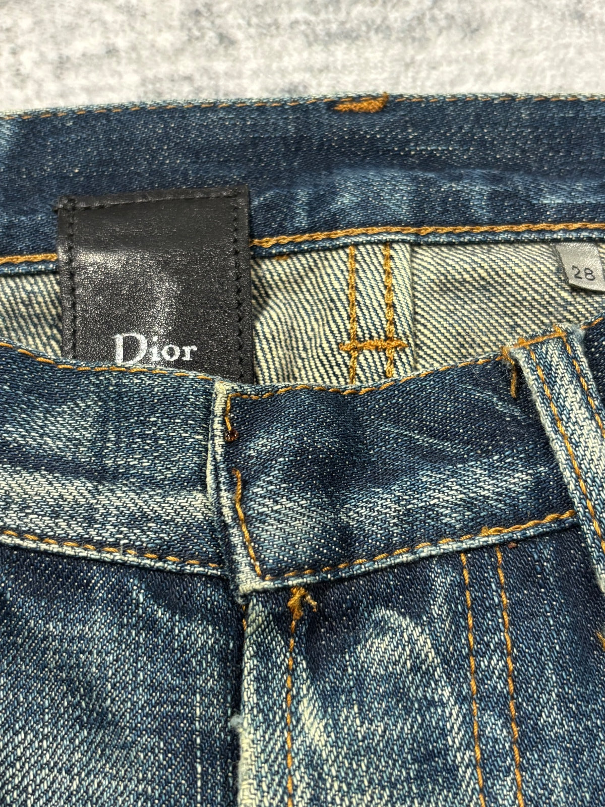 Dior Homme AW06 Dust Wash Denim