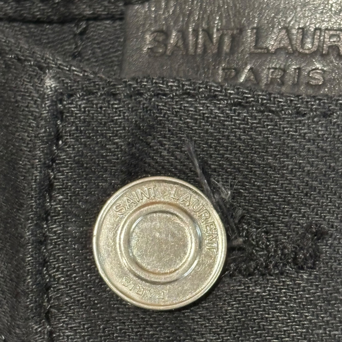 Saint Laurent AW15 D04 Biker Denim