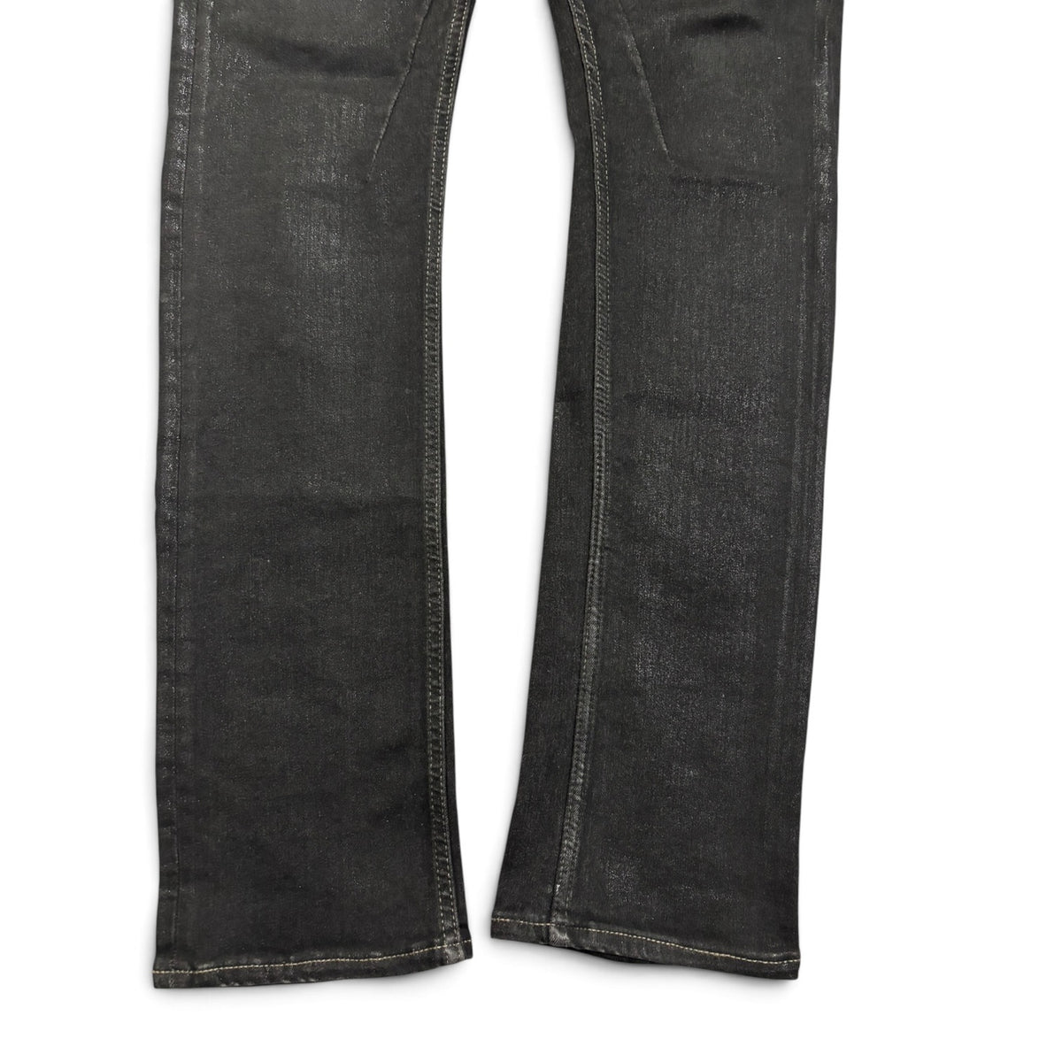 Rick Owens DRKSHDW FW21 Foil Wax Detroit Cuts