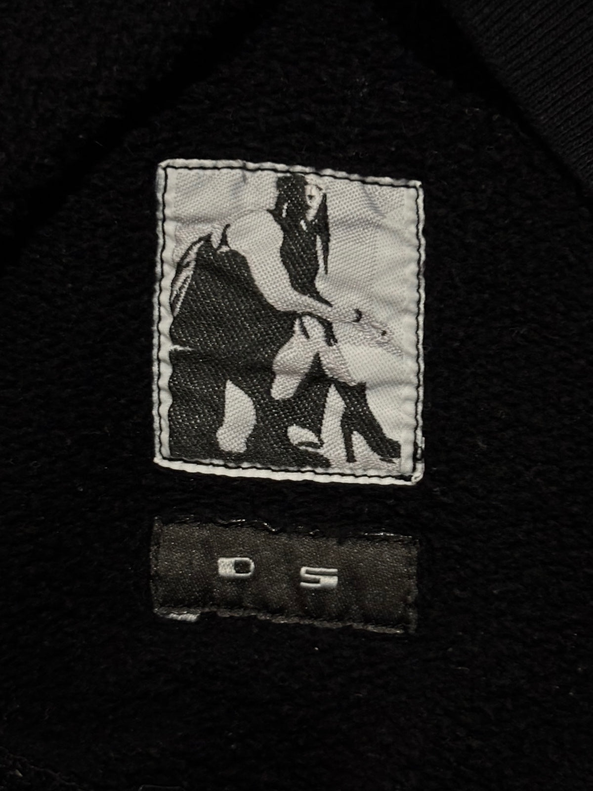Sudadera cuello redondo Nun Rick Owens FW14