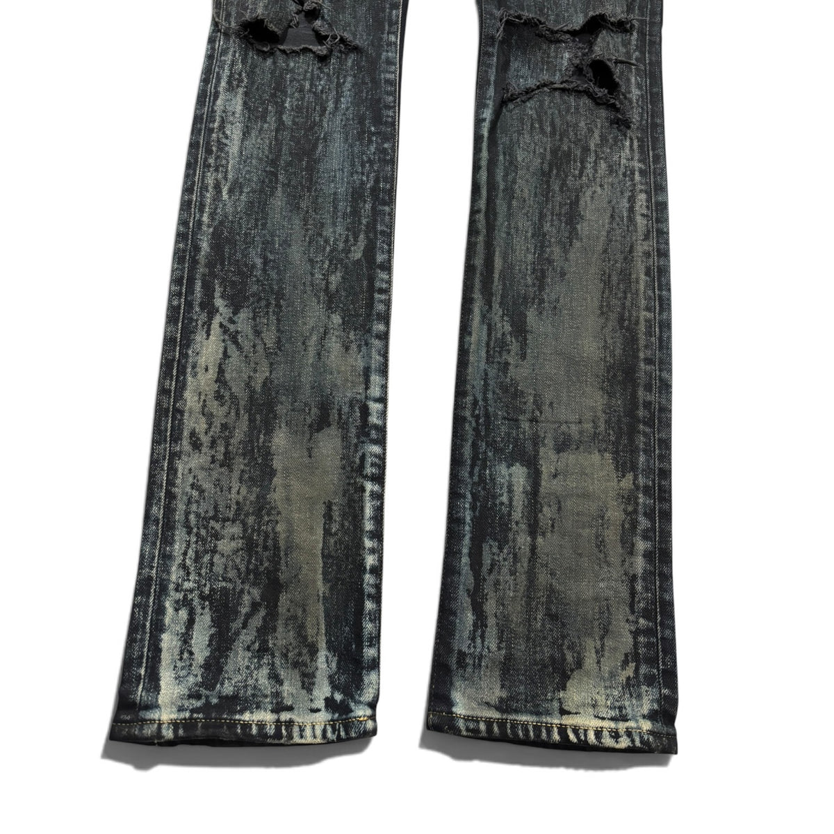 Saint Laurent AW14 Oil Spill D02 Denim