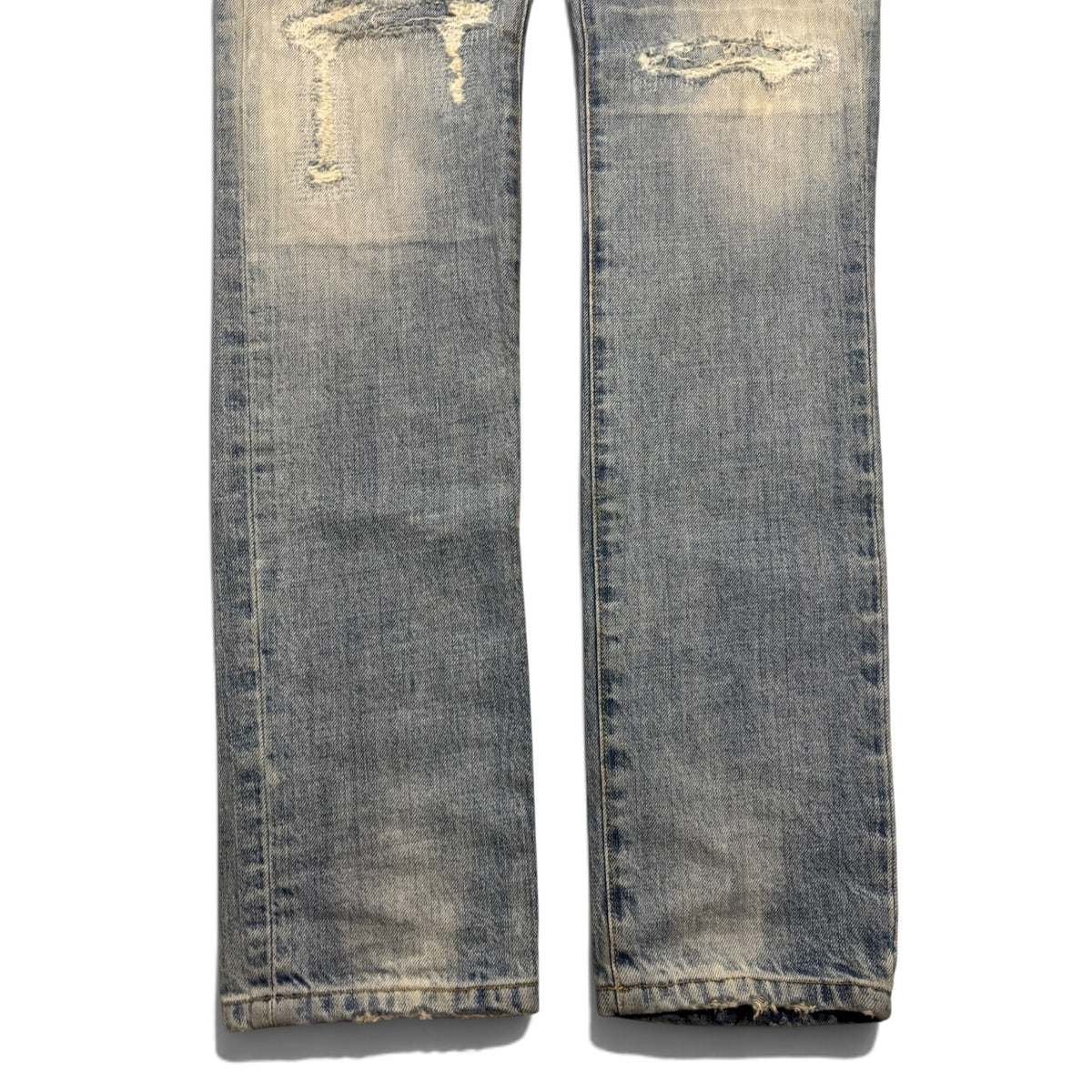 Saint Laurent SS16 Repaired Knee D02 Denim