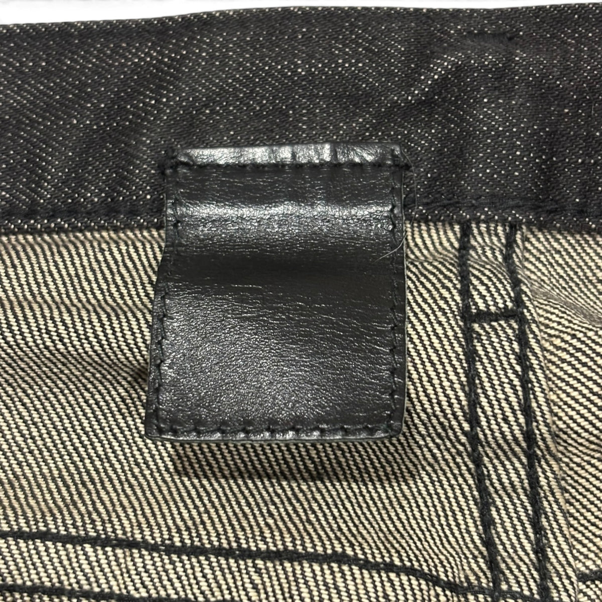 Dior Homme AW03 Black Clawmark Denim