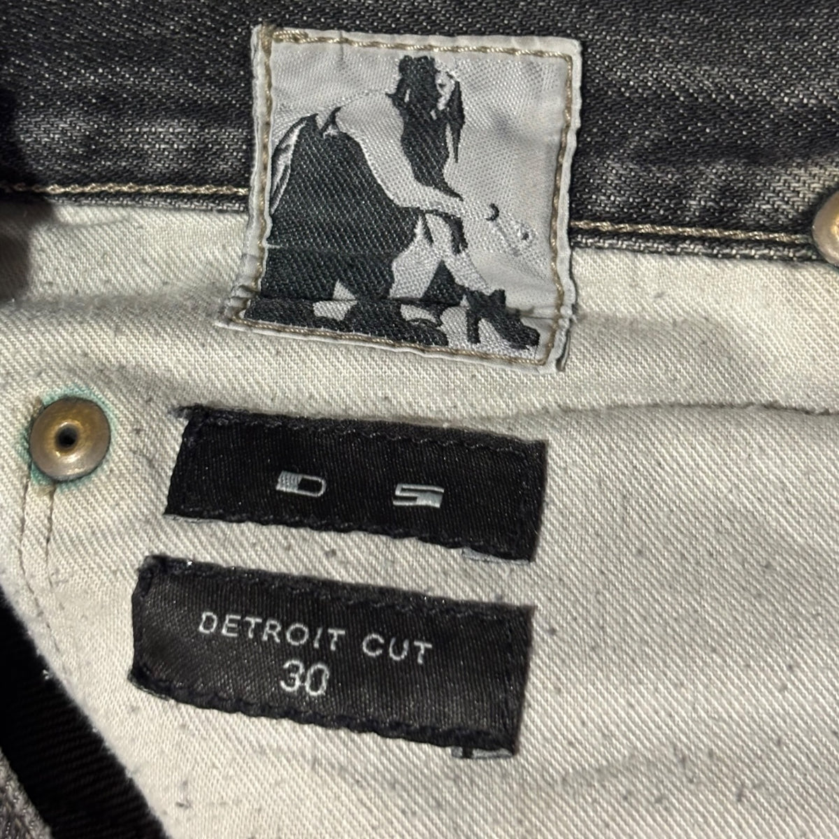 Rick Owens DRKSHDW FW15 Selvedge Detroit Cut