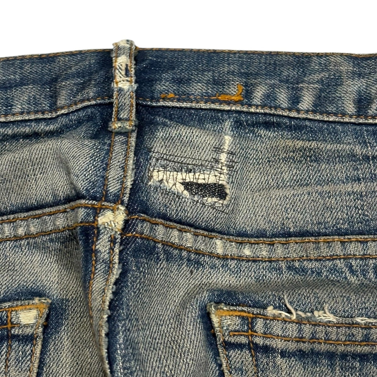 Dior Homme AW05 Blue Clawmark Denim